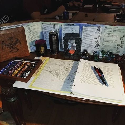 What's everyone up to tonight? Playing? Painting? We're about to start session 22 of my homebrew in the land of Karush!!!! Here's a few… Adventuring Party Dnd Aesthetic, Waterdeep Dnd, Dnd Night, Dnd Aesthetic, Dnd Painting, Dnd Table, Adventuring Party, Jonathan Smith, Dm Screen