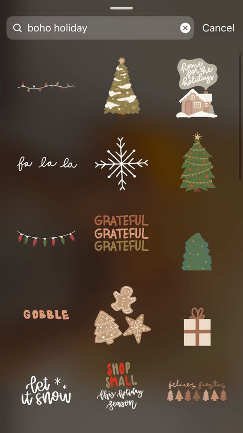 20 Best Hidden Christmas Instagram Story Gifs | EEVVEE Facebook Content Ideas, Instagram Story Gifs, Stickers For Instagram, Christmas Instagram Story, Instagram Story App, Instagram Animation, Facebook Content, Christmas Instagram, Instagram Font