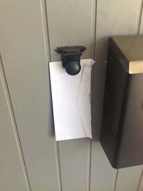 Outgoing Mail Holder, Mail Holder, Mailbox Post, Door Hinges, How To Be Outgoing, Door Knobs, Hinges, Cabinet Doors, Toilet Paper