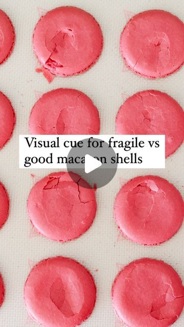 Jath | Macarons and Cake | VIC, Australia on Instagram: "The visual aid you were asking for 🫡  Macaron bakers, what do you do with your fragile macaron shells?  #macarons #macaronstagram #macaron #macaronlove" Decorated Macarons, Visual Aid, Done With You, Macaroons, Macarons, Cake Decorating, Ram, Shells, Australia