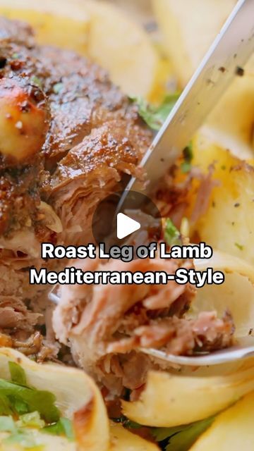 Comment ✨LAMB✨and I’ll send you the recipe for this fall—apart tender ROAST LEG OF LAMB! (❗️Make sure you are following @them... | Instagram Slow Cooked Leg Of Lamb In Oven, Roast Lamb Leg Recipes, Italian Lamb Recipes, Roast Leg Of Lamb Bone In, Leg Of Lamb Recipes Bone In, Boneless Leg Of Lamb Recipes, Lamb Leg Slow Cooker, Lamb Roast Recipes, Cooking Leg Of Lamb