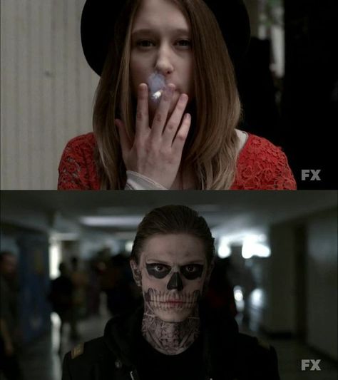 Violet Ahs, Horror Story, American Horror, American Horror Story, Violet, Makeup, Make Up