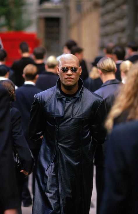 Laurence Fishburne Morpheus The Matrix, Neo The One, Lawrence Fishburne, Matrix Fashion, The Matrix 1999, Matrix Neo, Matrix 1999, Matrix Film, Matrix 3