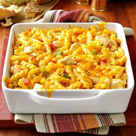 Mexican Chicken Alfredo, Cheesy Mexican Chicken, Turkey Casserole, 8x8 Pan, Chicken Alfredo Recipes, Chicken Pasta Bake, Scalloped Potato Recipes, Cheesy Casserole, Alfredo Recipe