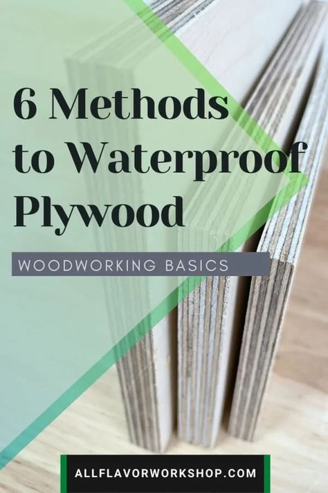 If you are a DIY enthusiast or a woodworking pro, you know how frustrating it can be when water damage ruins your plywood projects. With this step-by-step guide, you will learn all the essential techniques for sealing and coating plywood to protect it from water damage. From choosing the right materials to applying the right coatings, you will find everything you need to know to keep your plywood projects safe and sound. How to waterproof plywood. #plywood #diyproject #woodworkingtips Cover Plywood Edges, 4x8 Plywood Projects, Plywood Finishing Ideas, Diy Plywood Art, Staining Plywood, Stain Plywood, Plywood Kitchen Cabinets, Plywood Furniture Plans, Basic Woodworking Projects