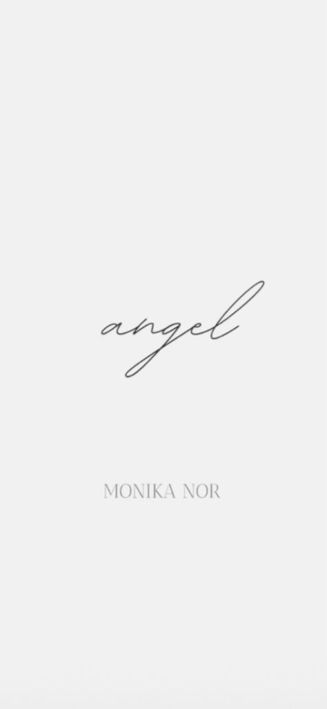 My Angel Tattoo Words, Word Angel Tattoo Fonts, Angel In Cursive Tattoo, Angel Word Tattoo For Women, Angel Written Tattoo, Angel Cursive Tattoo, Angel Script Tattoo, Angel Font Tattoo, Angel In Cursive