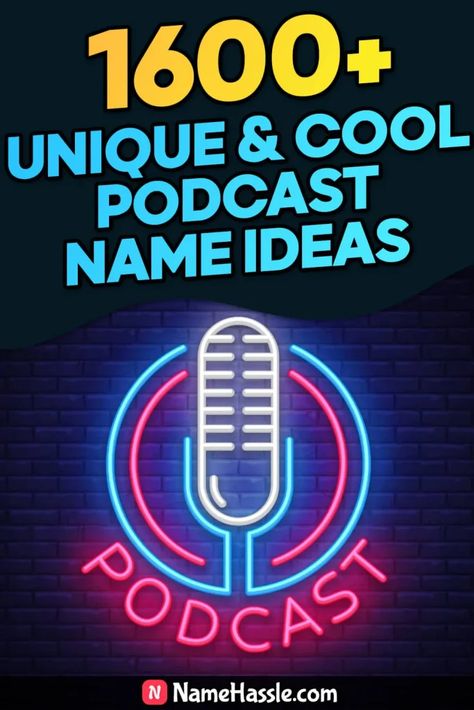 Unique & Catchy Podcast Names Ideas (Generator) Podcast Ideas Name, Podcasts Names Ideas, Podcast Names For Best Friends, Title Ideas For Friends, Podcast Name Ideas For Women, Podcast Name Ideas For Best Friends, Podcast Title Ideas, Funny Podcast Name Ideas, Podcast Name Ideas