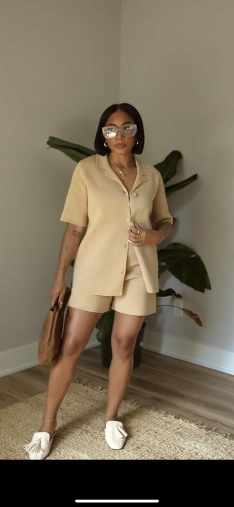 Dinner Outfits Black, Dinner Outfits Black Women, Brunch Outfit Black Woman, Casual Brunch Outfit, Outfits Black Women, Summer Brunch Outfit, 2piece Outfits, Chic Dress Classy, Effortlessly Chic Outfits