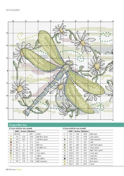 Gallery.ru/Photo #1-Ultimate Cross Stitch-Nature-vol. 10-2016-tymannost Dragonfly Cross Stitch, Cross Stitch Nature, Counted Cross Stitch Patterns Free, Cat Cross Stitches, Butterfly Cross Stitch, Nature Cross Stitch, Pola Kristik, Cross Stitch Bird, Cute Cross Stitch