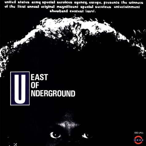 East Of Underground (1971) 6 Underground Movie Aesthetic, 70s Underground, Underground Artist Music, Underground 1995, Notes From Underground, Underground Film, Great Albums, Vinyl Music, Fashion Mood Board