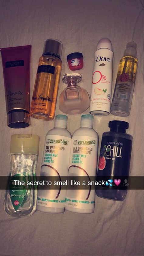 Smell Like A Snack, Inexpensive Skin Care, Fragrance Lab, Shower Stuff, Body Hygiene, Bath And Body Works Perfume, Beauty Care Routine, Body Smells, Hygiene Routine