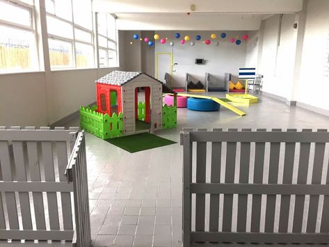 Doggydaycare Ideas, I’m Home Dog Boarding, Dog Playground Indoor, Doggie Daycare Ideas Design, Dog Play Area Indoor, Doggie Daycare Ideas, Dog Playroom, Dog Boarding Facility Ideas, Dog Daycare Design