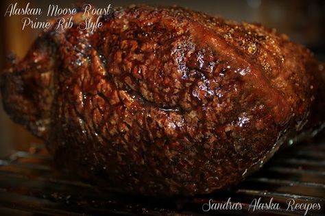 Sandra's Alaska Recipes: SANDRA'S ALASKAN MOOSE ROAST - PRIME RIB STYLE#.VGRHDPnF_Vw#.VGRHDPnF_Vw#.VGRHDPnF_Vw#.VGRHDPnF_Vw#.VQjL0pV0xdh#.VQjL0pV0xdh#.VQjL0pV0xdh Moose Roast Recipe, Moose Roast, Ribs Marinade, Ribs Meal, Alaskan Food, Moose Recipes, Cross Rib Roast, Roast Ideas, Ribs Slow Cooker