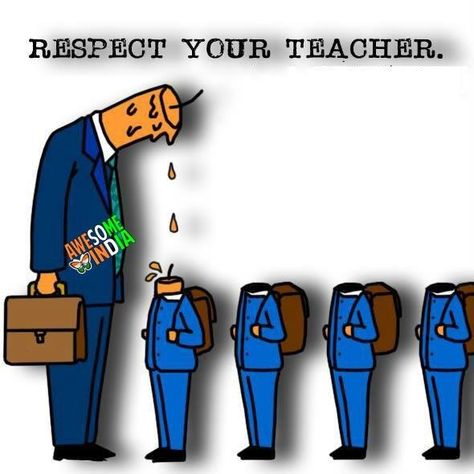 Respect Teachers, Teacher Drawing, Teachers Day Drawing, Satirical Illustrations, Meaningful Pictures, Teacher Clipart, Appreciation Quotes, Meaningful Drawings, Motivational Picture Quotes