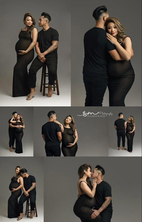 Sleeping Pregnant, True Love Spell, Couple Maternity Poses, Maternity Shoot Outfit, Studio Maternity Shoot, Maternity Picture Outfits, Love Call, Maternity Studio Photoshoot, Studio Maternity Photos