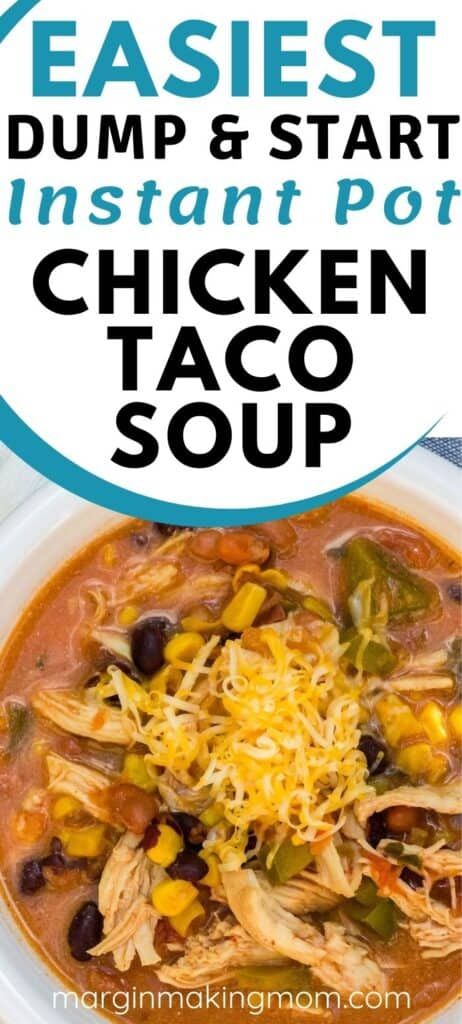 Instant Pot Chicken Taco Soup, Pressure Cooker Soup Recipes, Chicken Taco Soup Recipe, Taco Soup Recipe Easy, Easy Taco Soup, Homemade Soup Recipe, Soup Easy, Chicken Taco Soup, Hearty Chicken