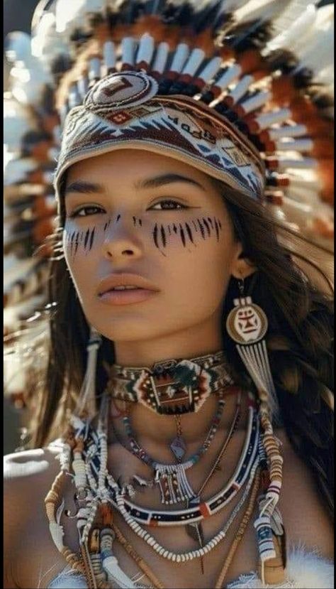 Taino Women, Deer Woman, Native American Face Paint, Sisters Photoshoot Poses, Girl Face Drawing, Native American Woman, Lazy Egg, Native Women, Native American Paintings