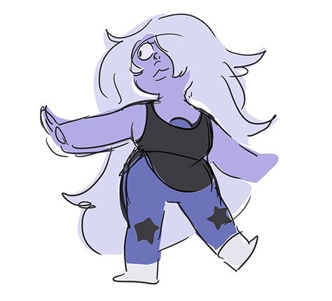 Rebecca Sugar Art, Amethyst Steven Universe, Steven Universe Pictures, Greg Universe, Steven Universe Drawing, Steven Universe Fanart, Universe Art, Space Rock, Sugar Art