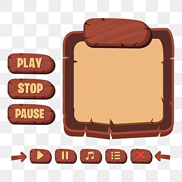 play,screen,application,options,ui,app,board,game,interface,wooden,button,frame,quit,pause,game vector,frame vector,button vector,menu vector,play vector Game Screen Design, Pause Game, Ui Buttons, Browns Game, Game Effect, Cowboy Games, Game Gui, Vector Game, Vector Frame