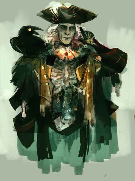 James Norrington Fanart, Pirate Captain Character Design, Commodore Norrington, Undead Pirate, James Norrington, Pirate Art, Pirate Captain, Captain Morgan, Vis Dev