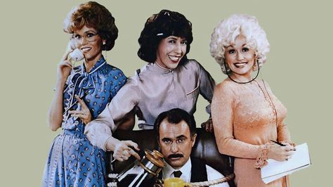 The movie "9 to 5". 9 To 5 Musical, Dabney Coleman, Office Movie, Women Warriors, Female Friendship, Dark Comedy, 9 To 5, Best Careers, Jane Fonda