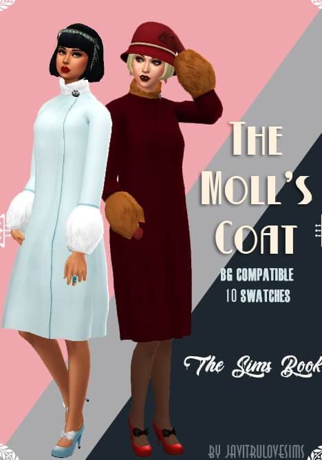 Sims 4 Cc Maxis Match 1920s, Sims 4 Cc Coat Maxis Match, Sims 4 History Challenge, Sims 4 1920 Cc, Sims 1920s Cc, Ts3 To Ts4 Conversions, Ts4 1920s Cc, Sims 4 Cc Decades Challenge, 1920s Sims 4 Cc