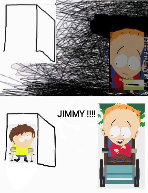 not a ship btw lol i just thought this wuz nice :]] (also this is not mine) Jimmy X Timmy South Park, Timmy South Park, Timmy Burch, Jimmy Valmer, Kenny South Park, South Park Memes, North Garden, Paper Boy, South Park Funny