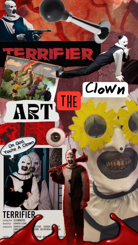 Art the clown Art The Clown Wallpaper, Clown Wallpaper, Art The Clown, It The Clown Movie, Goth Wallpaper, Horror Movie Icons, Clowning Around, Horror Icons, The Clown