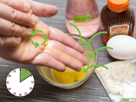 How to Make Your Hands Soft Like a Baby: 13 Steps (with Pictures) Egg White Mask, Smooth Hands, Spotless Skin, Clear Mask, Rough Hands, Whitening Face, Hand Scrub, Skin Clear, Face Products