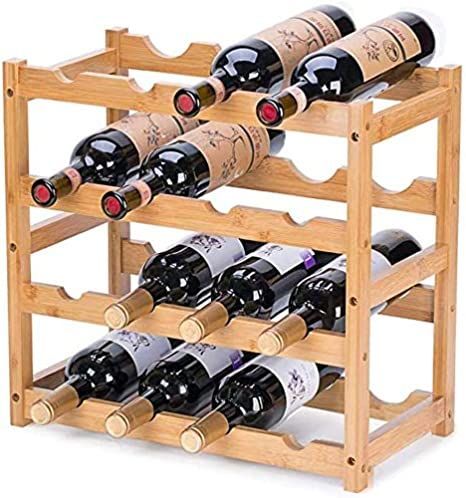 Countertop Pantry Cabinet, Stackable Wine Racks, Countertop Wine Rack, Countertop Cabinet, Bamboo Storage, Cabinet Bar, Wine Shelves, Wine Bottle Rack, Wine Glass Rack