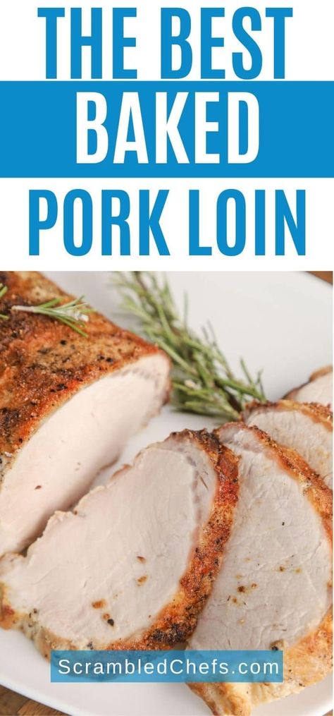 Pork Loin Recipes Oven Baked Easy, Pork Lion Recipes, Easy Pork Loin Recipes, Cooking Pork Loin, Boneless Pork Loin Recipes, Pork Loin Oven, Pork Loin Recipes Oven, Shake And Bake Pork, Baked Pork Loin