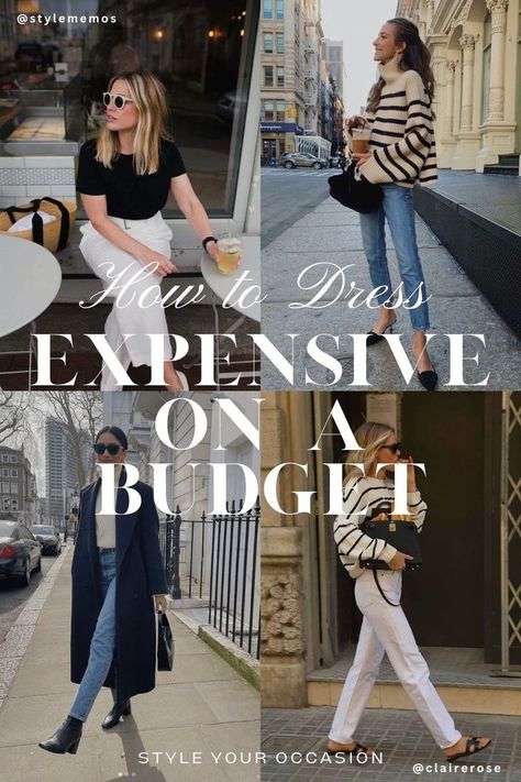 Want to know the formula for how to look expensive on a budget? Follow these womens fashion tips and tricks to get a chic, effortless, old money aesthetic…for less! How to look expensive tips, quiet luxury style, old money style