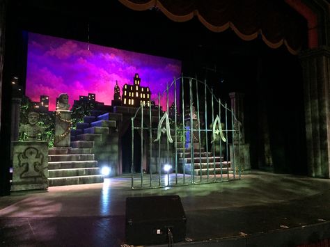 Addams Family Musical Set Design, Musical Set Design, Addams Family Musical, Stage Crew, Addams Family Wednesday, Set Design Theatre, Adams Family, Drama Club, Musical Plays