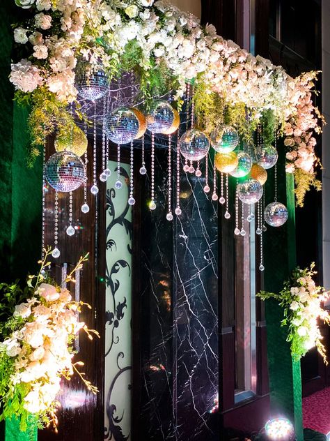 Sangeet Entry Gate, Wedmegood Decor, Haldi Shoot, Wedding Entry, Sangeet Decor, Garage Door Decor, Entry Gate, Gate Decoration, Exotic Wedding