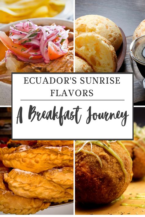 Discover the vibrant flavors of Ecuador with our guide to the best Ecuadorian breakfasts. Dive into a delicious spread of traditional dishes, from the heartwarming Humitas to the ever-popular Bolón de Verde. Each dish brings a unique blend of local ingredients, making each meal a cultural exploration. This pin is perfect for foodies seeking to broaden their culinary horizons or anyone planning a trip to Ecuador. Ecuadorian Breakfast, Ecuadorian Recipes, Healthy Latin Recipes, Ecuadorian Food, Traditional Breakfast, Breakfast Plate, Breakfast Options, Hearty Breakfast, Caribbean Recipes