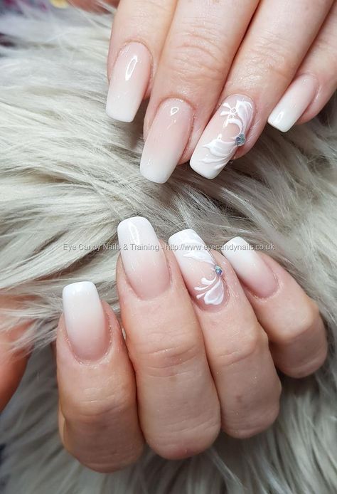 Ombre fade french polish using Prom Nails French, Nails Training, Candy Nails, 8 September, French Polish, Ombre Nails Glitter, Smile Lines, Tough Cookie, Lines On Nails