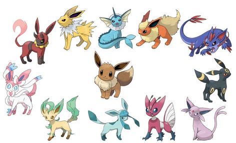 Evee Evolution Drawings, Evee Evolution Pixel Art, Eevee Evolutions Art, Evee Evolution Art, Pokemon Evee Evolution, Eve Evolutions, Eevee Drawing, Evee Pokemon, Eve Pokemon