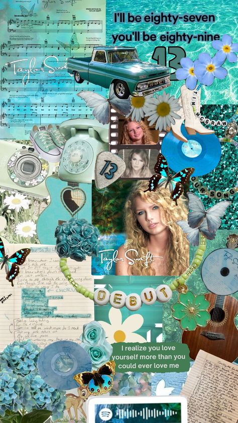 Taylor Swift debut💚 #debuttaylorswift #debutera #debutalbumtaylorswift #debutaesthetic #underrated Taylor Swift Poster Debut, Debutation Taylor Swift, Taylor Swift Shuffles, Debut Taylor Swift, Taylor Swift Debut, Happy 18th Birthday, Taylor Swift Posters, Taylor Swift Album, Coming Of Age