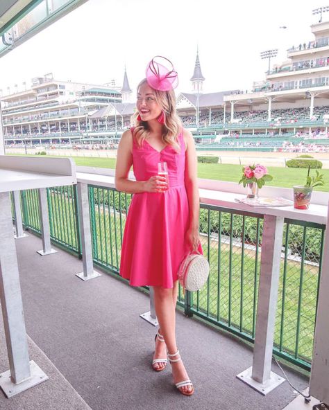 What I Wore Last Week: Kentucky Derby Edition  |  bows & sequins Kentucky Oaks Outfit, What To Wear In Japan, Talk Derby To Me, Kentucky Derby Dress, Kentucky Derby Outfit, Tuckernuck Dress, Kentucky Derby Fashion, Derby Attire, Oaks Day