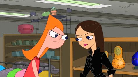 Candace and Vanessa Can Dance And Vanessa Costume, Vanessa Doofenshmirtz Costume, Candace And Vanessa Costume, Candace X Vanessa, Pair Costume Ideas, Candace And Vanessa, Iconic Duos Cartoon, Vanessa Doofenshmirtz, Candace And Jeremy