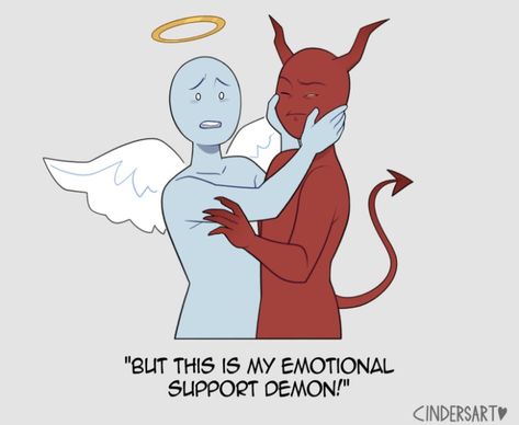 Emotional Support Demon, Halloween Month, Its Halloween, Ship Dynamics, Character Tropes, Simple Woman, Drawing Prompts, Draw The Squad, Art Help