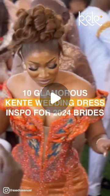 Kente Traditional Wedding Dress, Kente Dresses Wedding, Wedding Kente Styles, Kente Dress Styles, Kente Wedding Dress, Traditional Wedding Dress African, Ghana Wedding Dress, African Bride Dress, Ghanaian Wedding