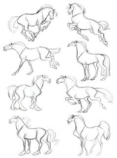 Horse Drawing Tutorial, Horse Art Drawing, Horse Sketch, Horse Drawing, Horse Drawings, Equine Art, Comics Art, Animal Sketches, Drawing Tutorials