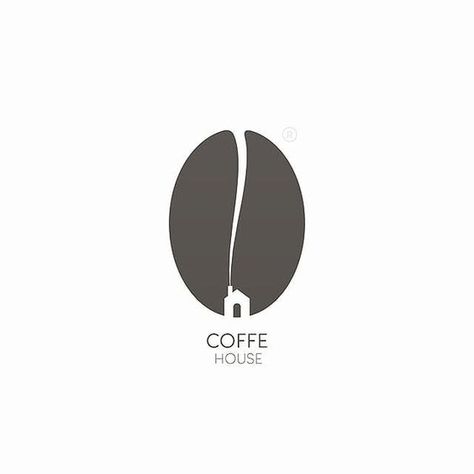 Coffee House Logo, House Chimney, Logos Color, Logo Design Coffee, The Coffee House, Coffee House Design, Logos Photography, Flat Logo Design, Logos Retro