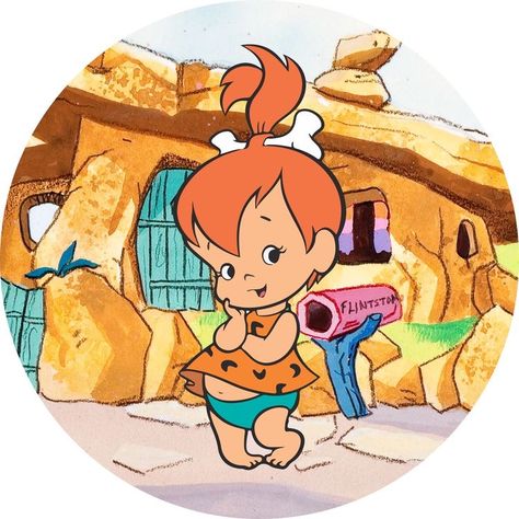 Pebbles And Bam Bam, Pebbles Flintstone, Cartoon Clip, Happy Birthday Baby, Morning Cartoon, Birthday Party Theme Decorations, Classic Cartoon Characters, Famous Cartoons, Favorite Cartoon Character