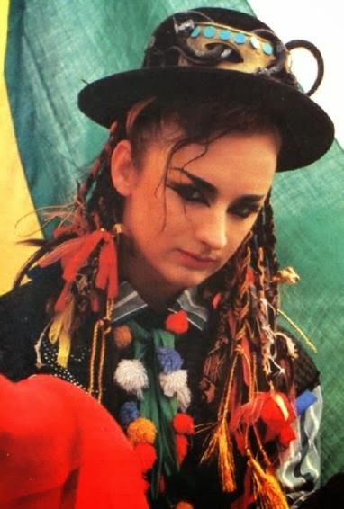 Culture Club ~ Karma Chameleon Karma Chameleon, The Wedding Singer, Fashion 80s, Culture Club, Boy George, Rock N’roll, New Romantics, 80s Music, Last Fm