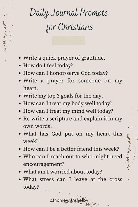 God Journaling, Bible Plans, Journal Christian, Year Journal, Prayers Of Gratitude, Learn The Bible, Morning Journal, Journal Inspiration Writing, Daily Journal Prompts