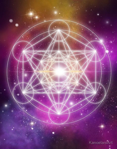 An updated version of the Metatron’s Cube on a galaxy background. • Millions of unique designs by independent artists. Find your thing. Geometry Symbols, Archangel Metatron, Metatron's Cube, Sacred Geometry Symbols, Metatrons Cube, Sacred Geometry Art, Galaxy Background, Galaxy Poster, Spiritual Artwork