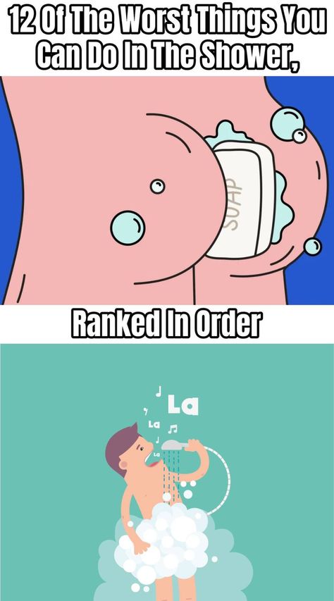 If you enjoy a long shower, you'll want to keep reading. Biologists and dermatologists have identified health concerns in everyday habits, such as keeping your loofah in the shower. Become the perfect shower-er when you learn how to correct these mistakes. Should I Shower Flow Chart, How To Shower Correctly, Things To Do Before Showering, Showering Tips, How To Shower Properly, Shower Hacks, Common Skin Rashes, How To Shower, Shower Aesthetic