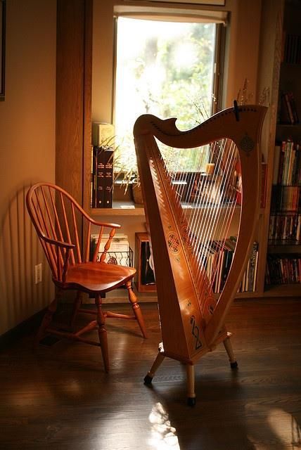 Brian Boru, Harp Music, Celtic Harp, Homemade Instruments, Irish Harp, Harps Music, Mountain Music, The Harp, All About Music